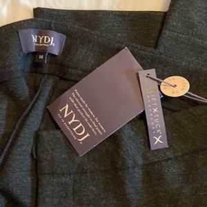 NYDJ Charcoal Pants 14 BNWT Perfect